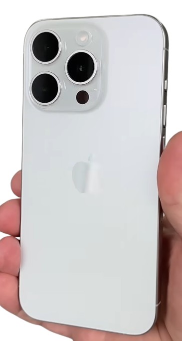 iPhone 15 Pro 128GB Vit Titan |Garanti 1år| |Som ny|