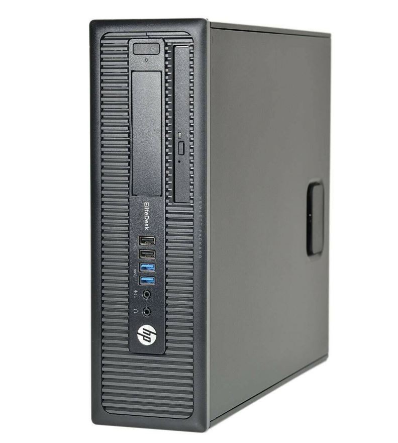 HP EliteDesk 800 G2 SFF i5 (gen 6) 8GB 128GB W10P med DVD
