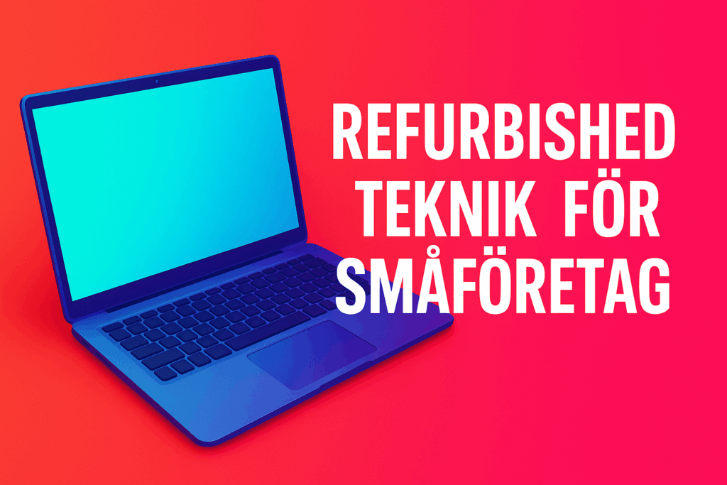 Refurbished teknik för småföretag