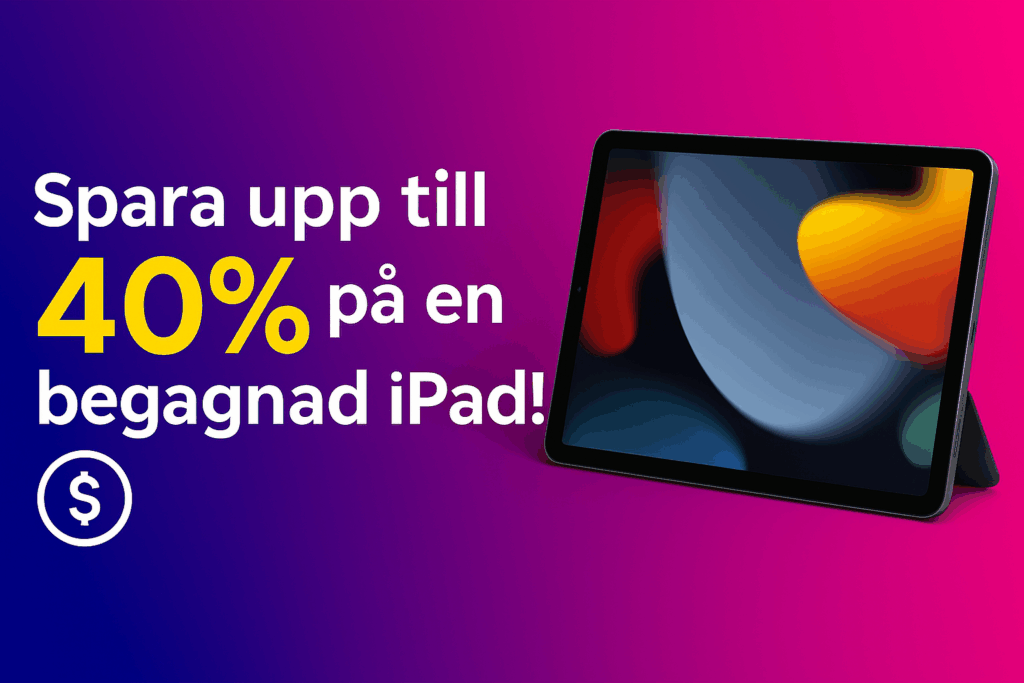 Den ultimata guiden till begagnade iPads: Spar pengar och bidra till en hållbar framtid