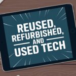 Vad är skillnaden mellan refurbished, rekonditionerad, begagnad och återanvänd teknik?