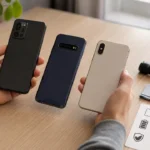 Begagnade mobiltelefoner jämförs och kontrolleras före köp