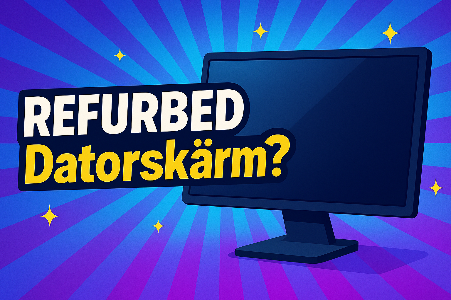 Refurbed datorskärm?
