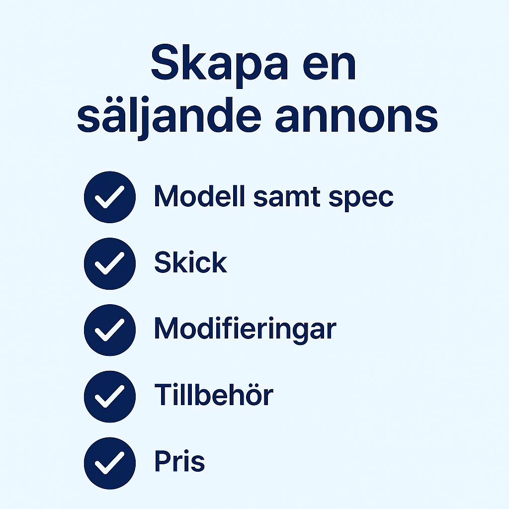 Skapa en säljande annons