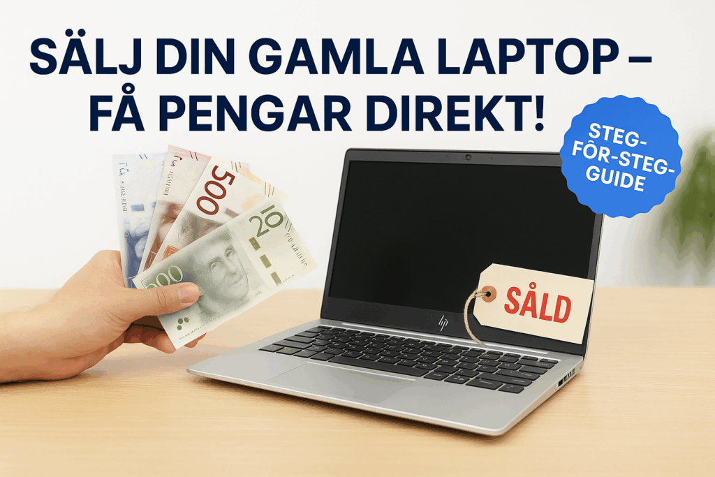 Sälj din gamla laptop
