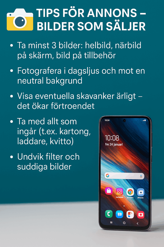 Tips för säljande annonsbilder