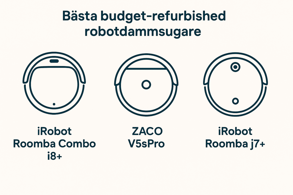 Bästa budget robotdammsugare