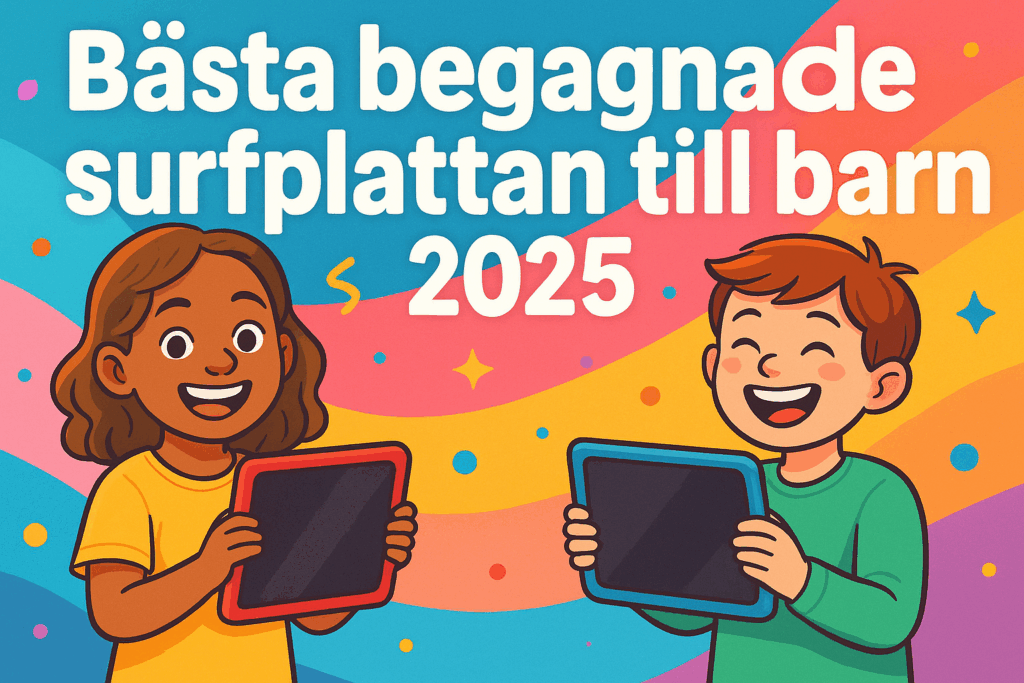 Bästa begagnade surfplattan till barn 2025