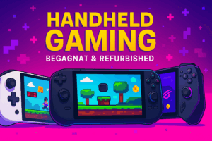 Handheld gaming som begagnat eller refurbished