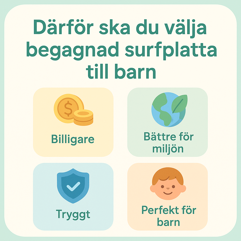 Därför ska du välja en begagnad surfplatta till ditt barn!