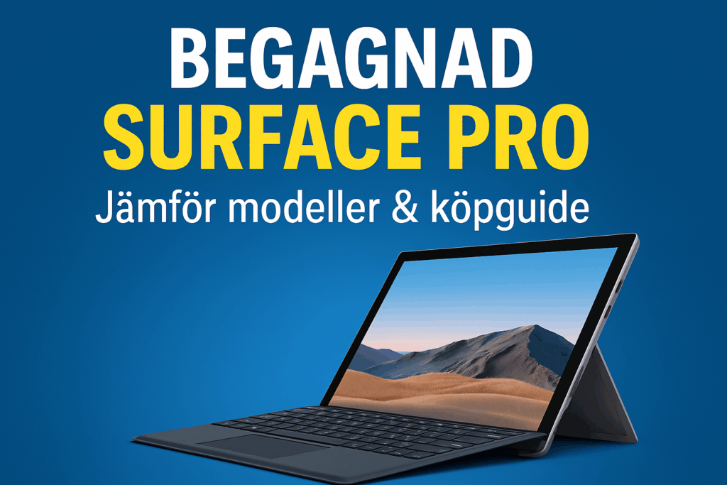 Begagnad Surface Pro 2025