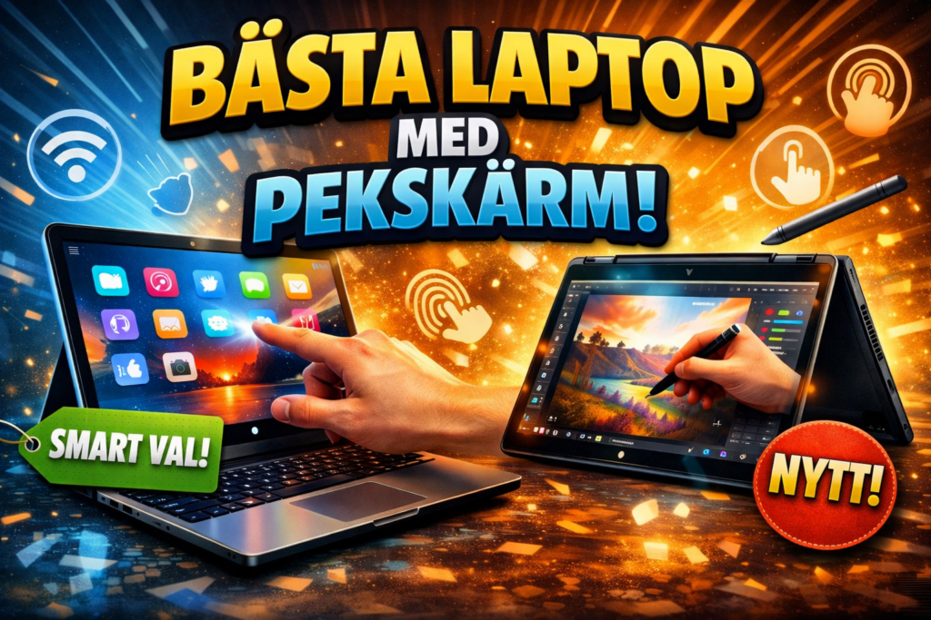 Bästa begagnade laptopen med pekskärm
