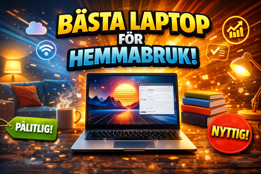 Bästa laptopen för hemmabruk