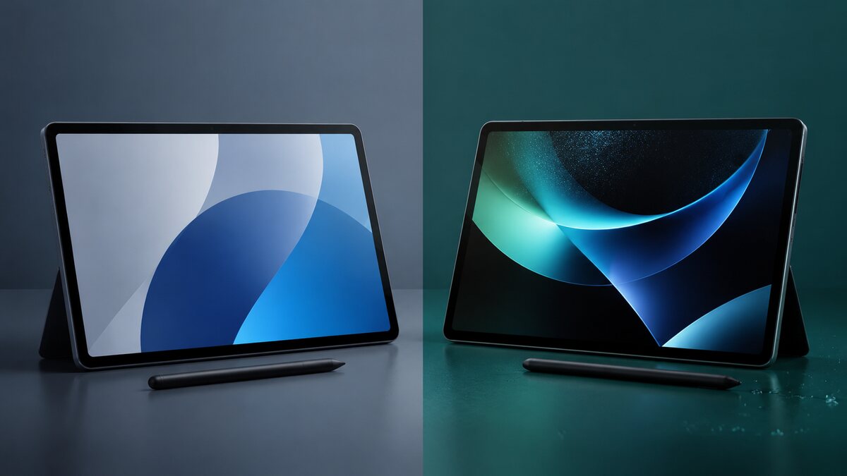 Samsung Galaxy Tab S8 och Galaxy Tab S9 jämförda sida vid sida