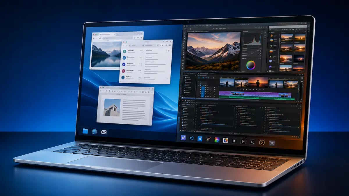 MacBook Air med lätt vardagsanvändning jämfört med tyngre foto-, video- och kodarbete